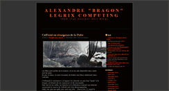 Desktop Screenshot of bragon.info